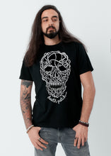 Load image into Gallery viewer, Synth Skull Tee, Death Patch!
