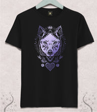 Load image into Gallery viewer, Metallic Lilac Wolf T-shirt
